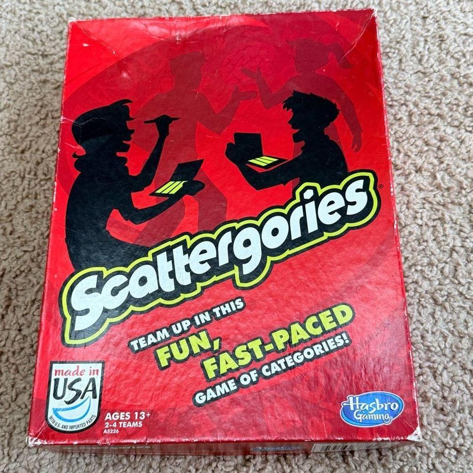 Classic Scattergories Board Game By Cc94 4