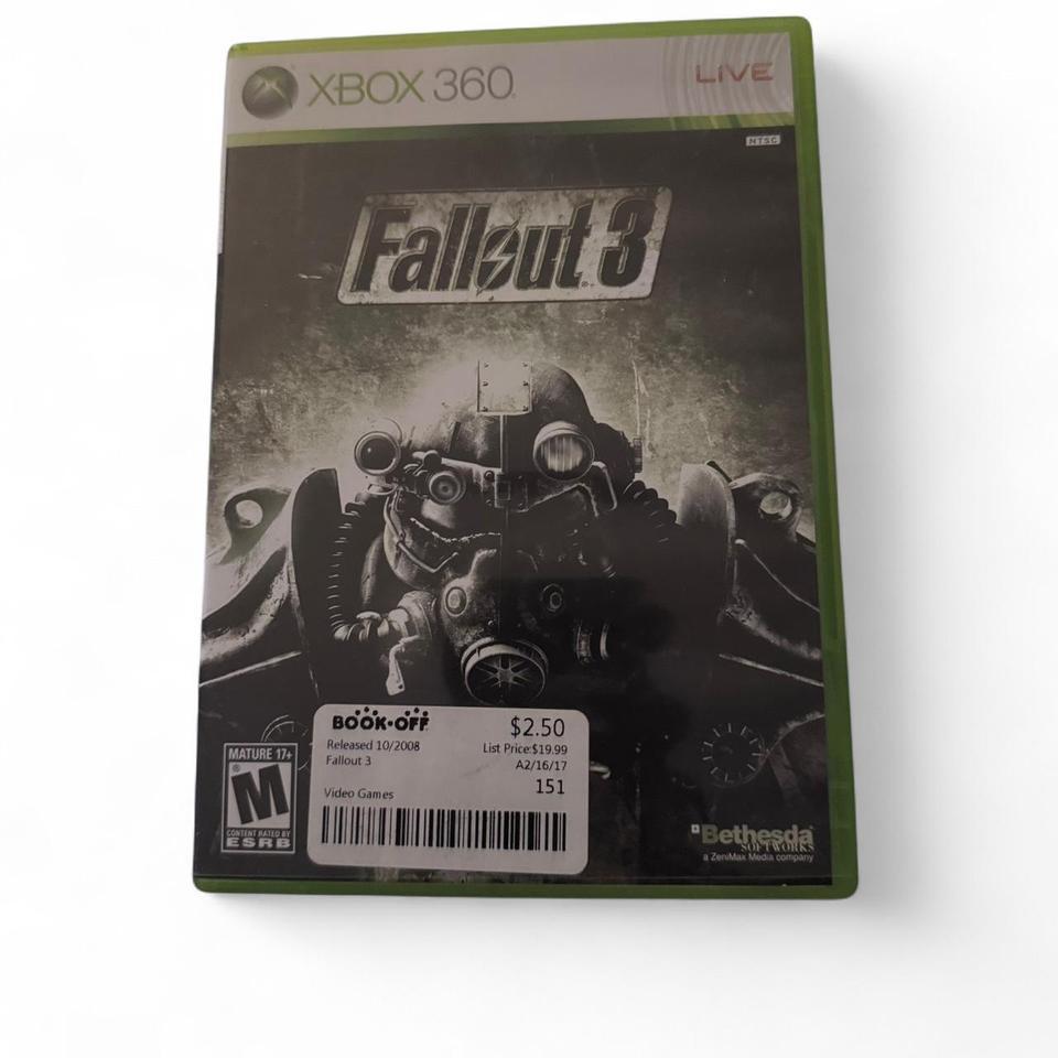 Fallout 3 Throwback Retrogaming Xbox360