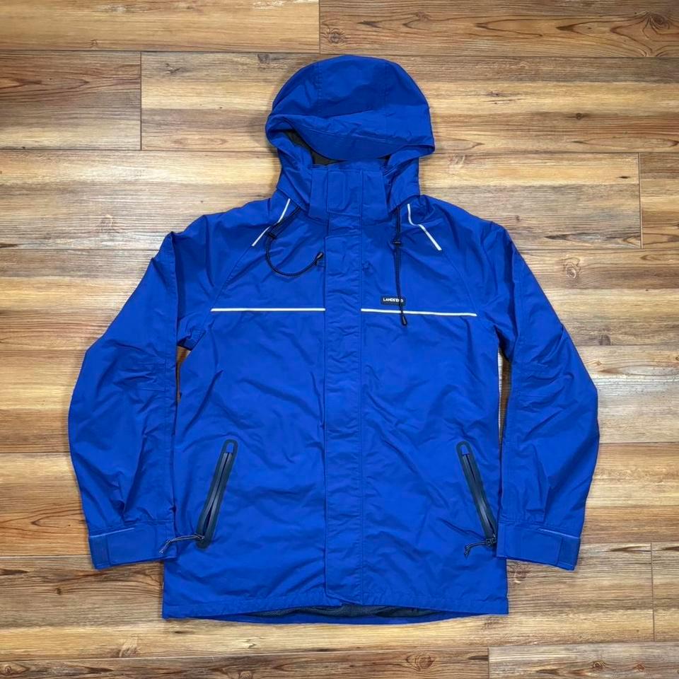 Blue Lands End Reflective Striped
