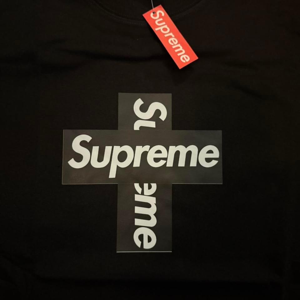 Supreme Cross Box Logo Tee Ef68 2