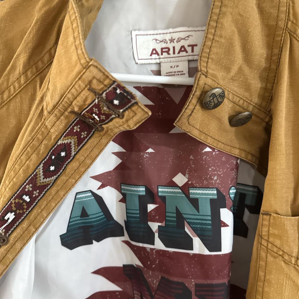 Ariat Brown Vest With Pockets 87a3 3