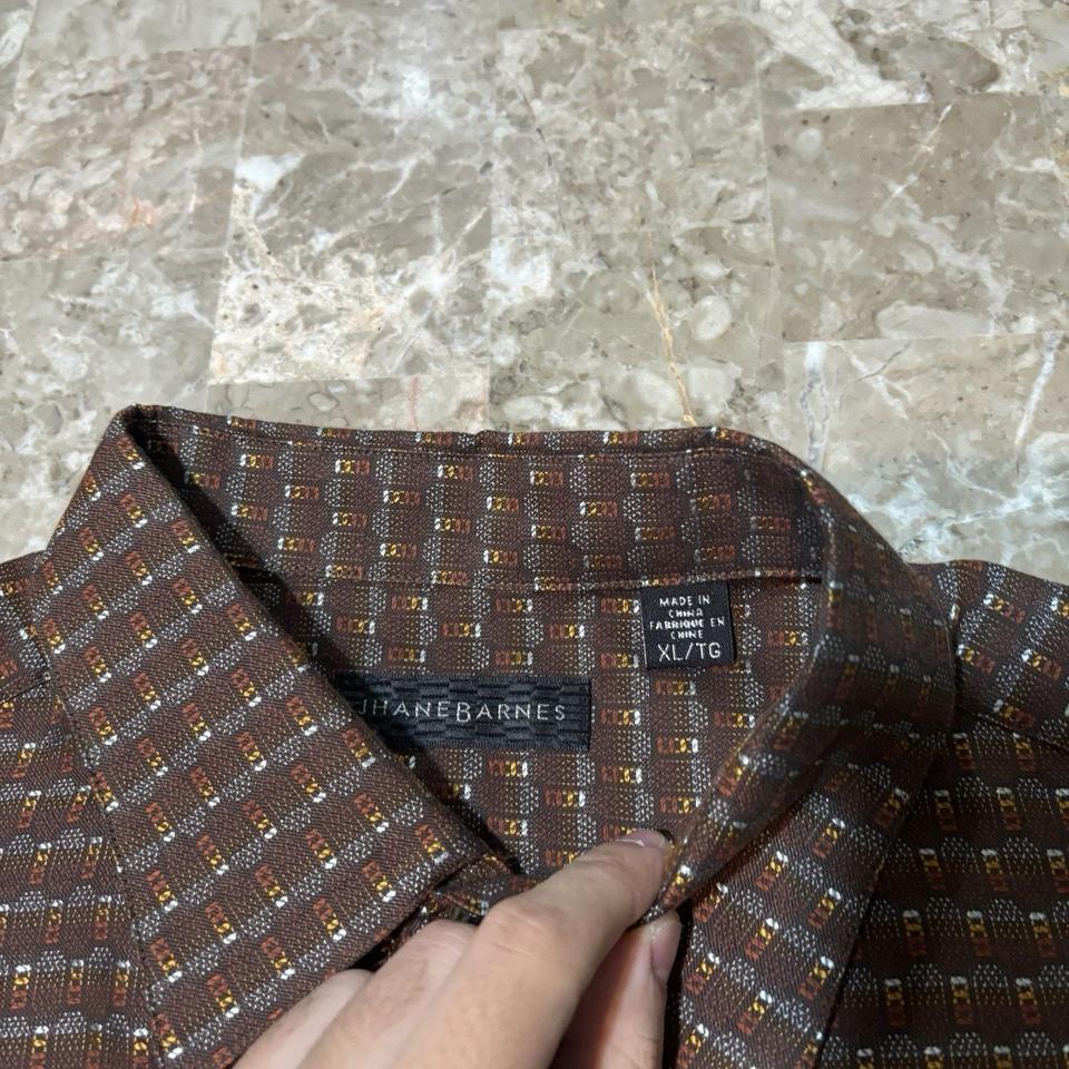 Jhane Barnes Shirt Mens Xl 953b 5