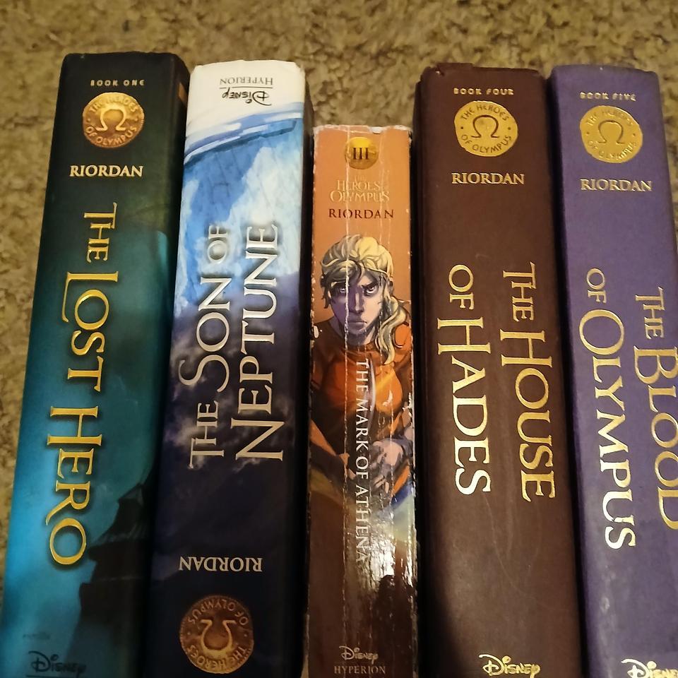 Entire Heros Of Olympus Set D49e