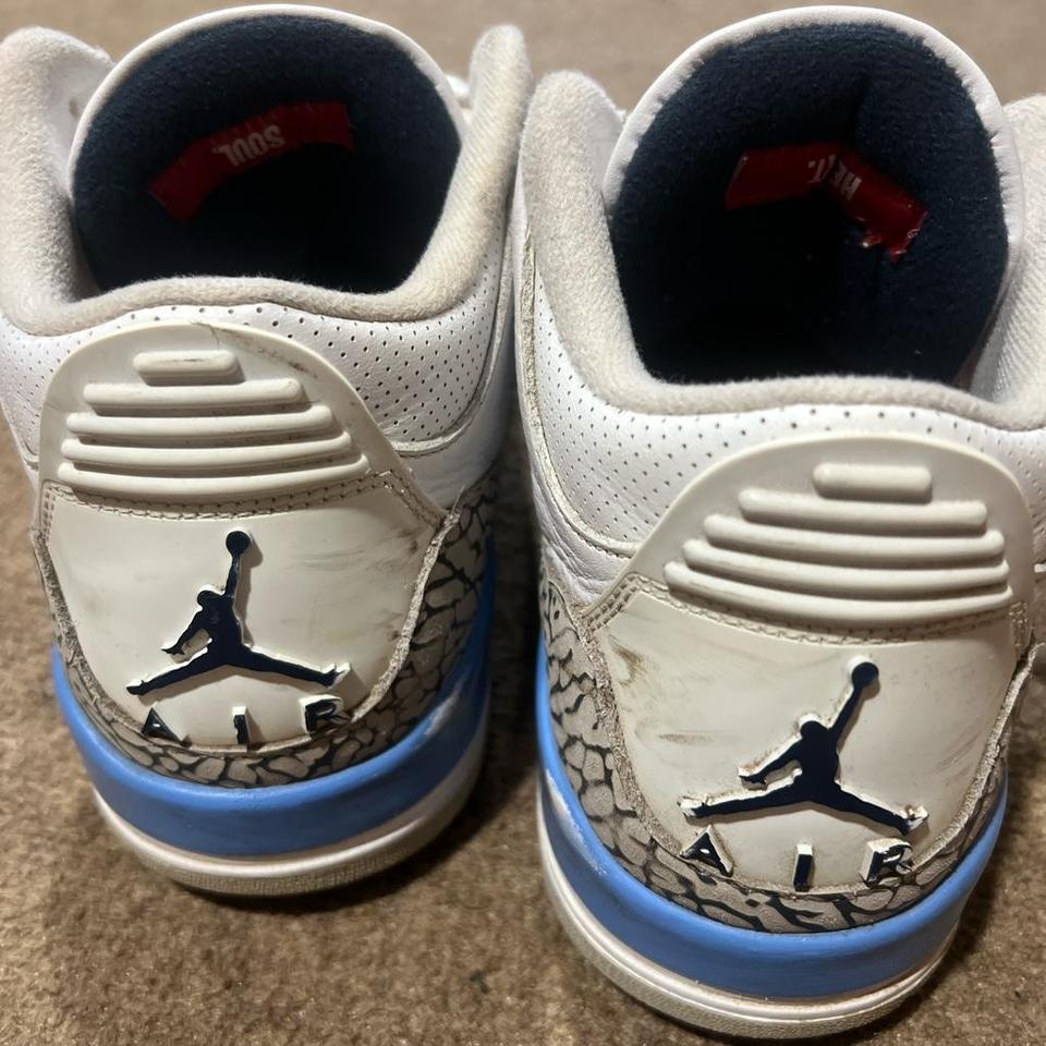 Unc White And Blue Jordan 4