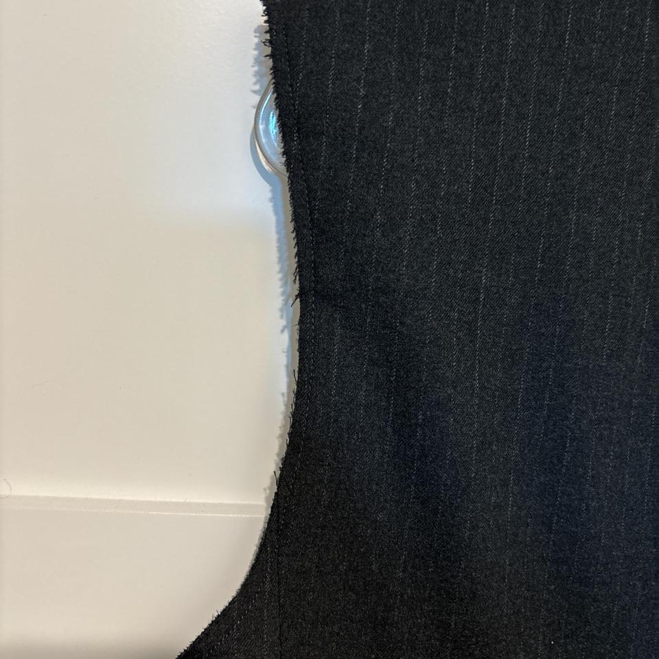 Zara Longline Sleeveless Vest Blazer 5