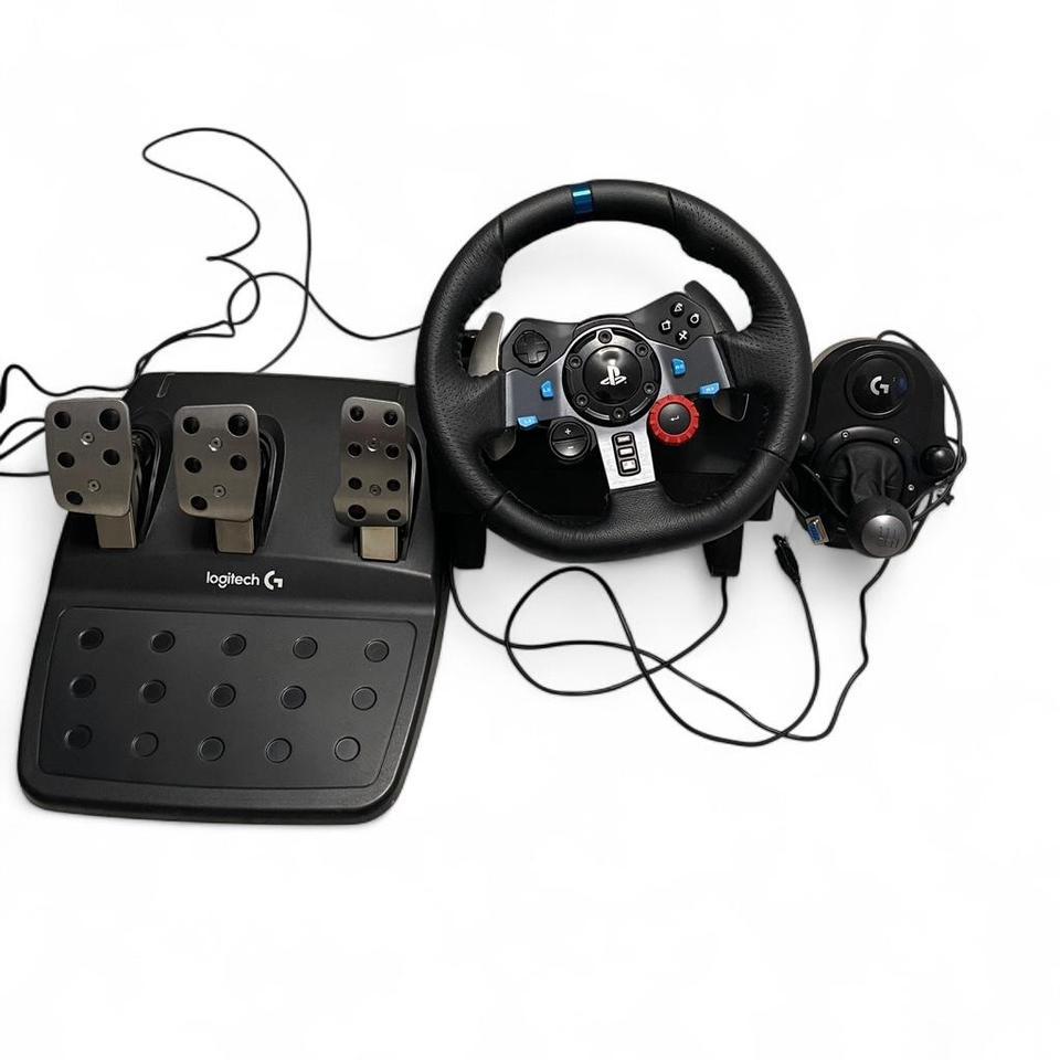 Playstation Steering Wheel Pedals And 9f72
