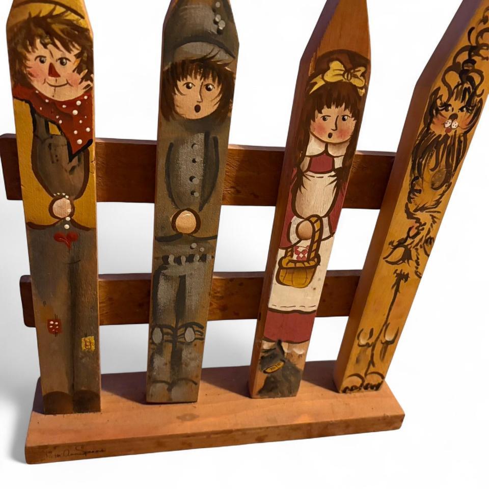 Vintage Hand Painted Wizard Of