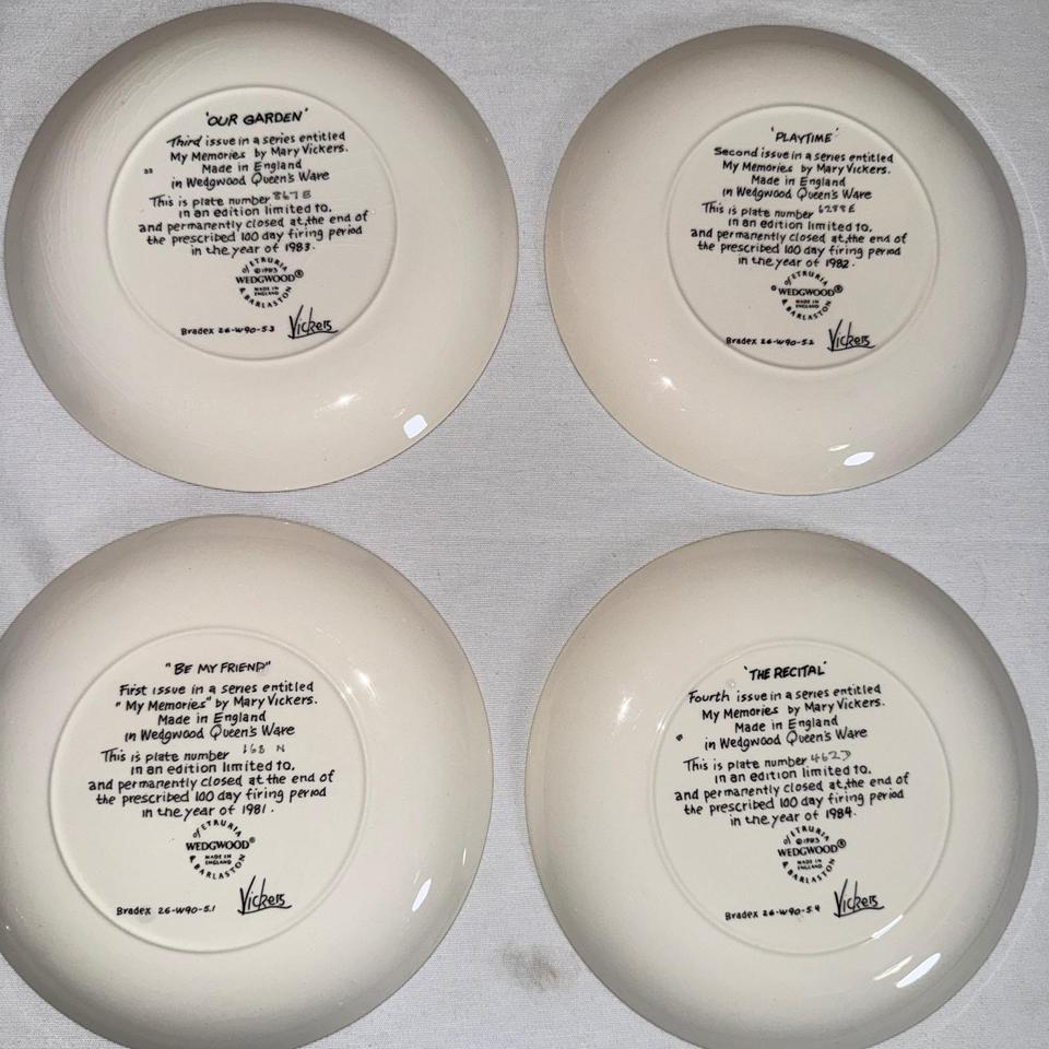 Wedgwood Mary Vickers My Memories 3c67 6