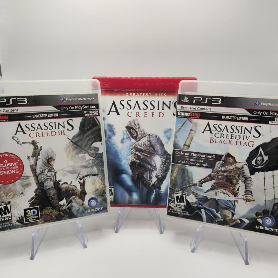 Lot Of 3 Assassins Creed