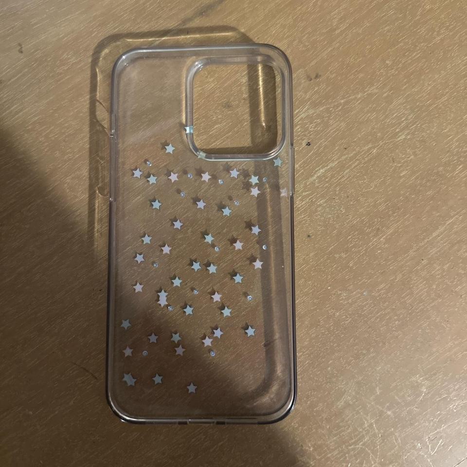 Clear Phone Case With Glitter 2