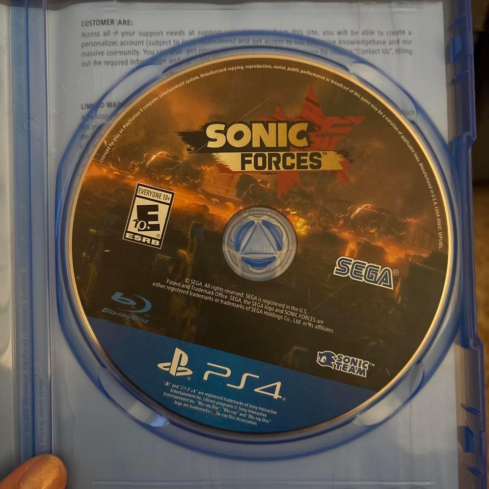 Sonic Forces Ps4 Game Sonic Df3c