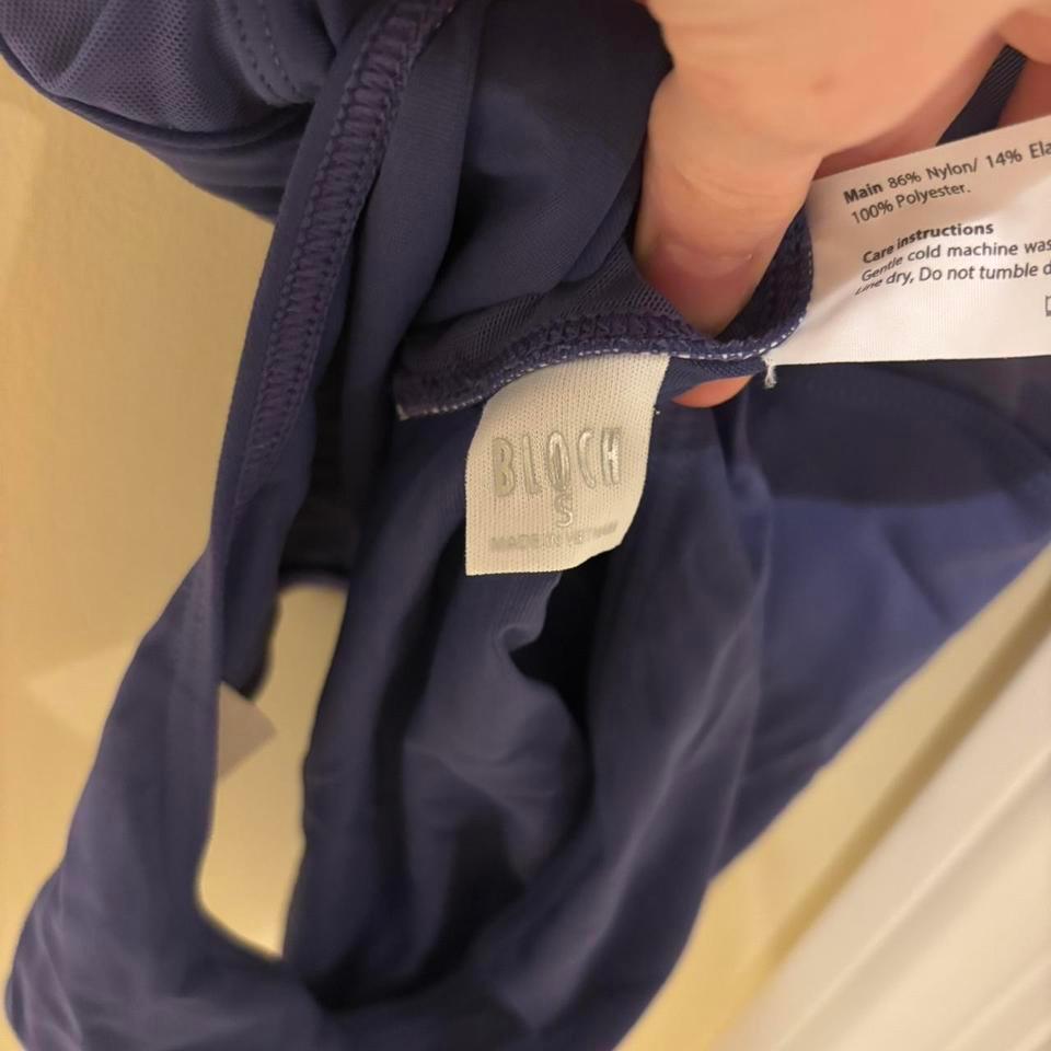 Dark Purple Bloch Leotard Worn A400 3