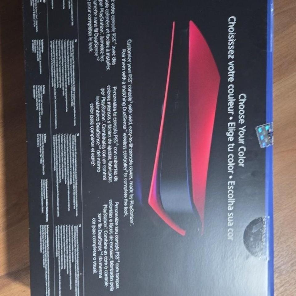 Ps5 Red Console Cover Gaming 8eb4 2