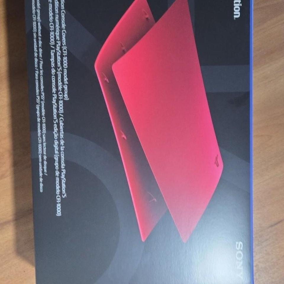 Ps5 Red Console Cover Gaming 8eb4