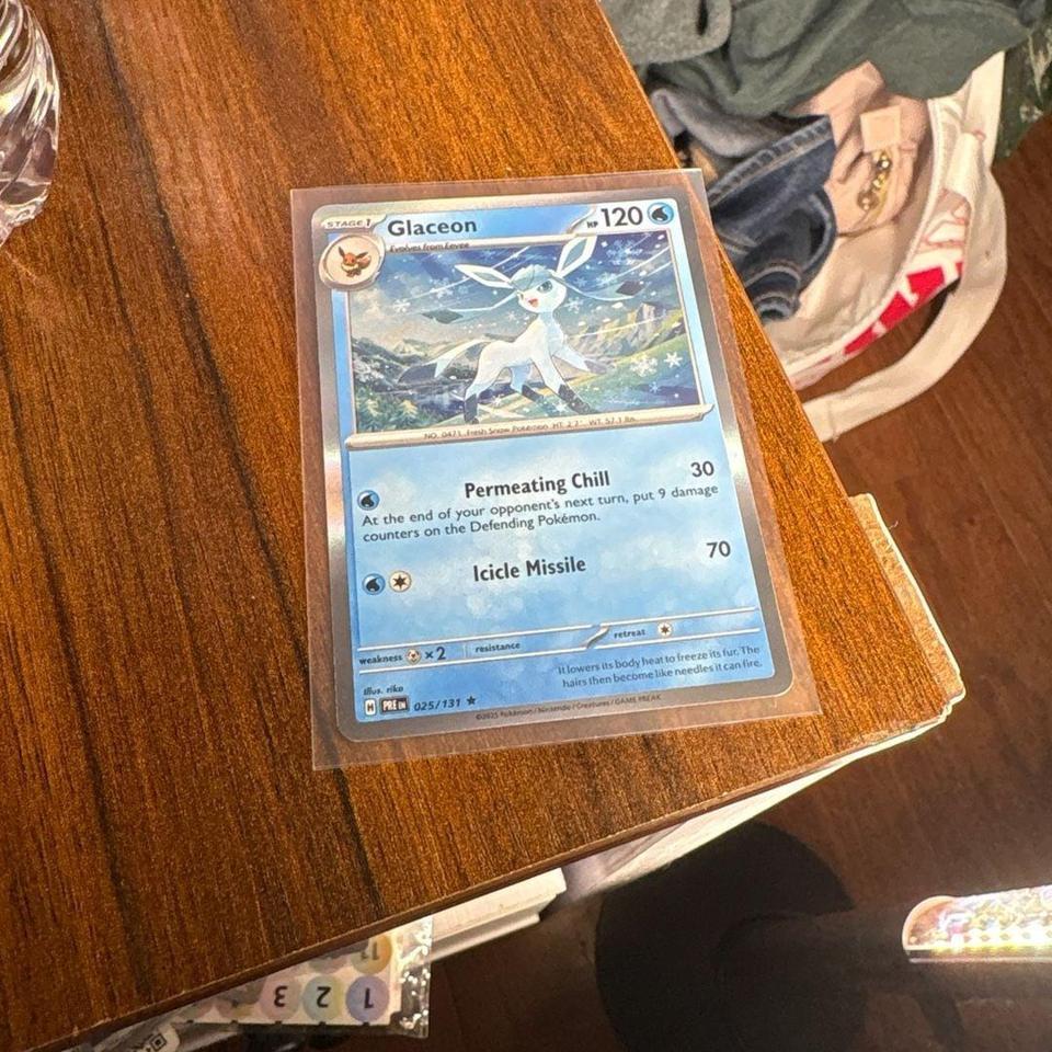Glaceon 025131 Holo Rare Bd1c