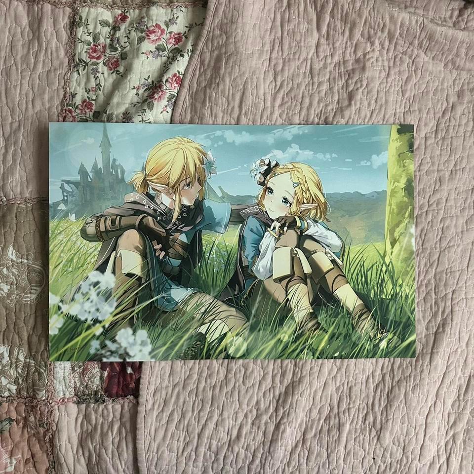 Zelda Botw Fanart Poster Print D781