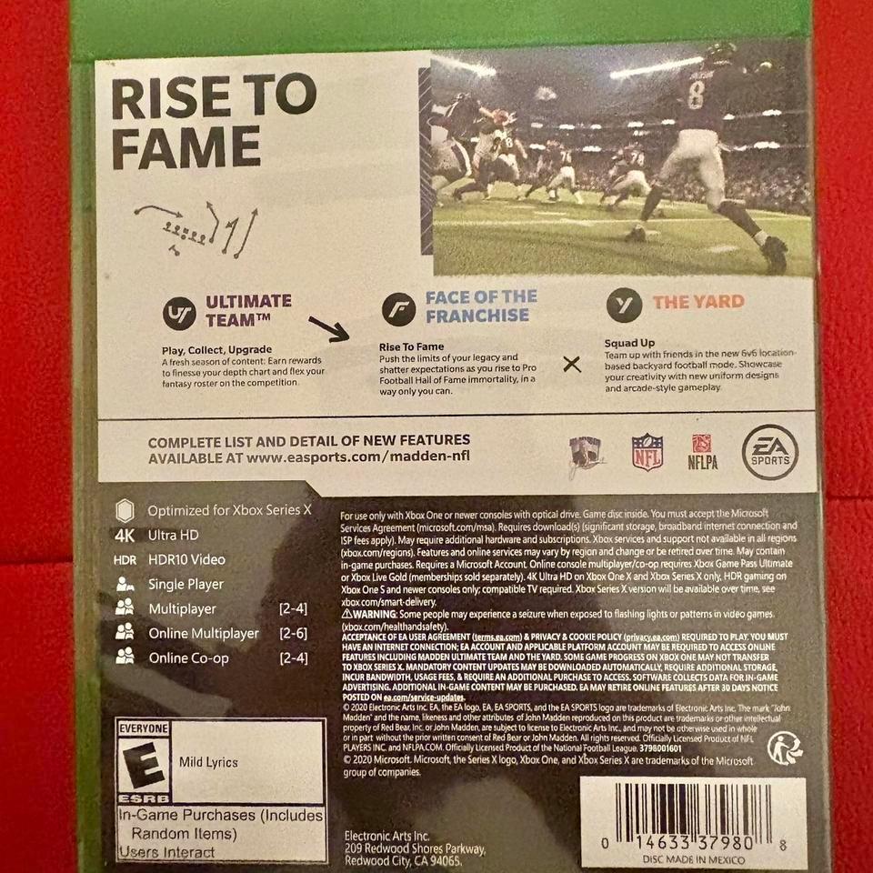 Madden Nfl 21 Xbox One 3