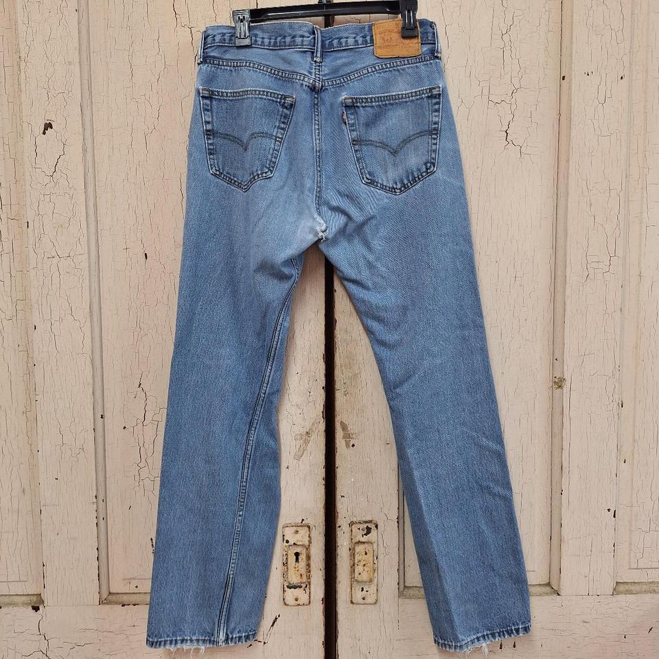 Levis 505 Blue Jeans With F175 5