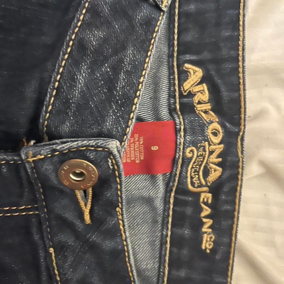 Arizona Navy Blue Denim Overalls 7bcc 4