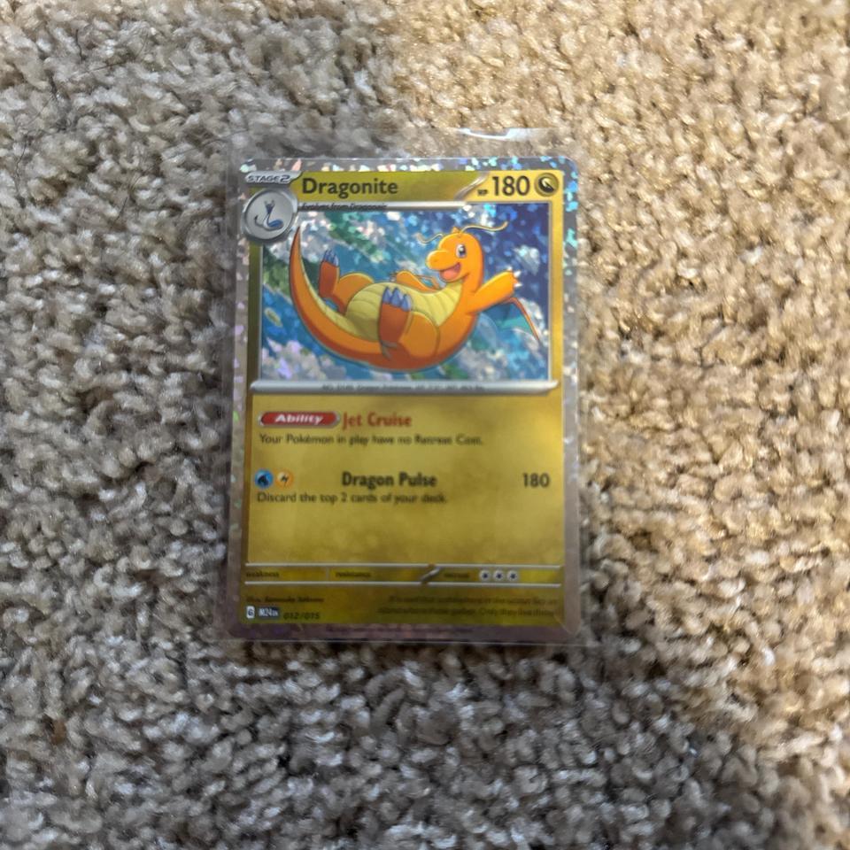 Dragonite 1215 Holo Pokemon Card A9a8