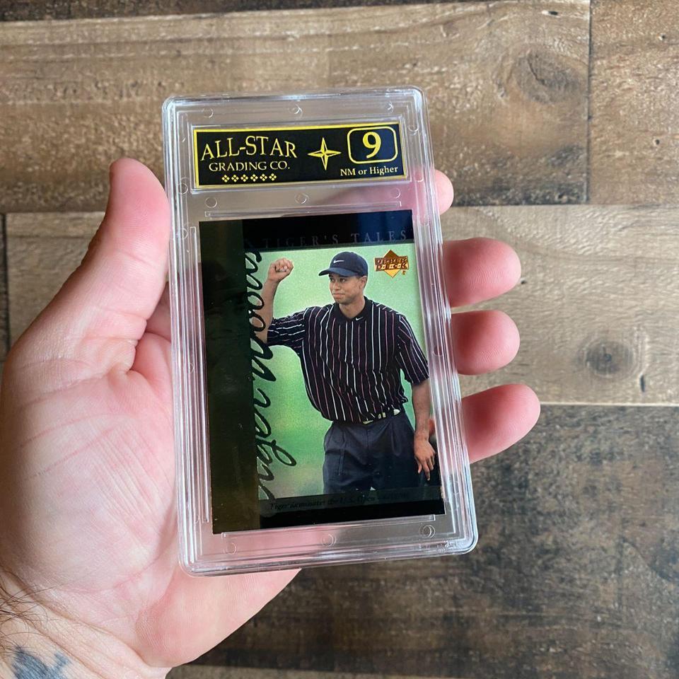 Tiger Woods Upper Deck Rookie 1c7f