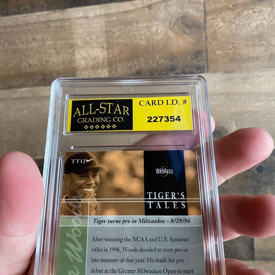 Tiger Woods Upper Deck Rookie 9f06 5