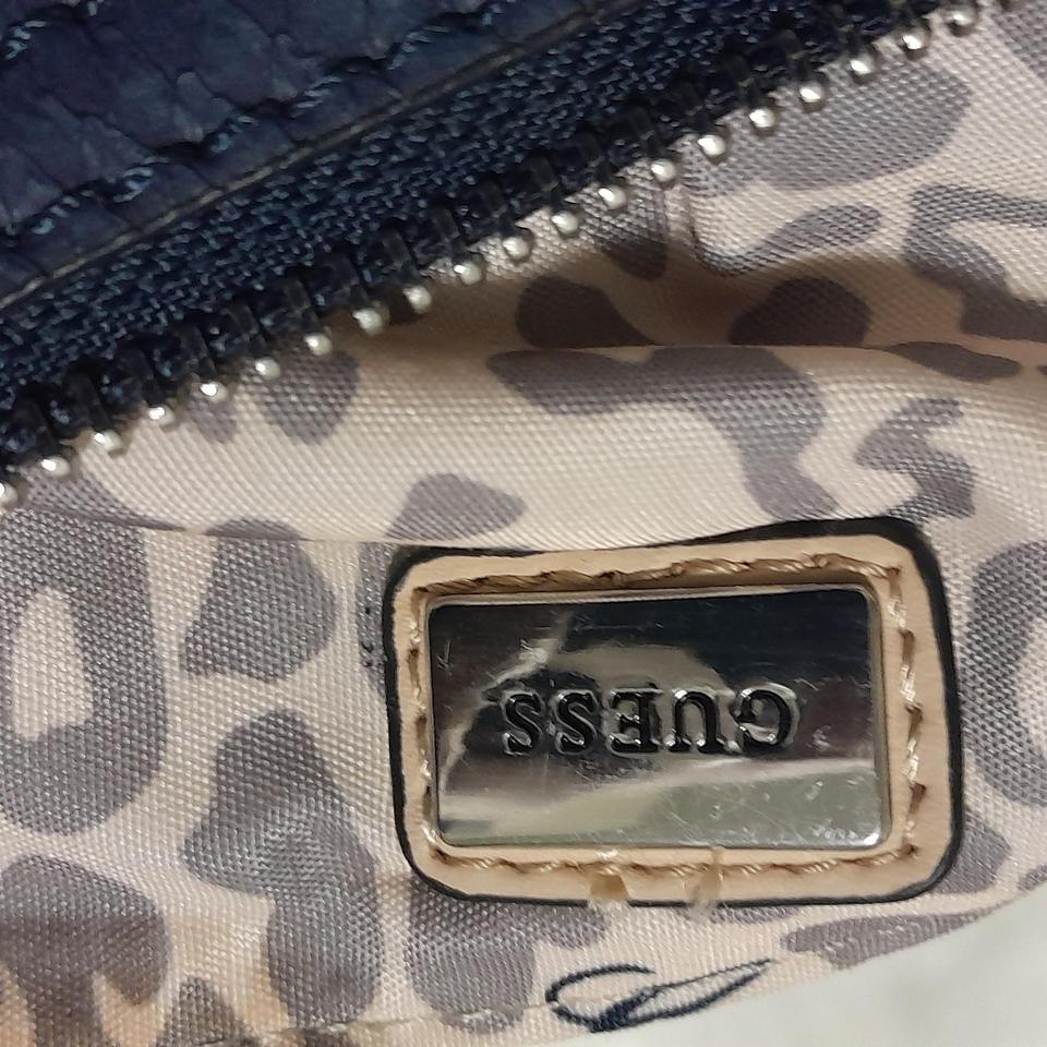 Guess Navy Blue Snakeskin Print Cb55 3