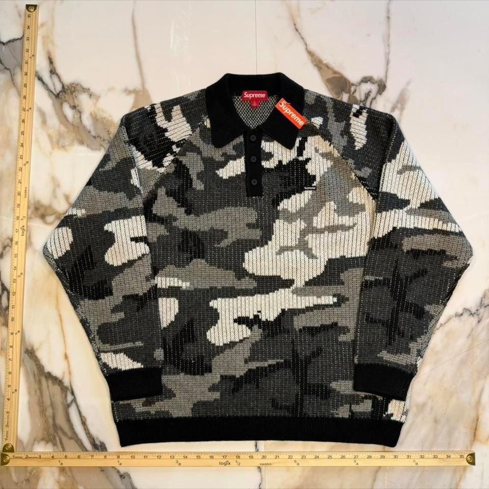 Supreme Winter Camo Knit 376b