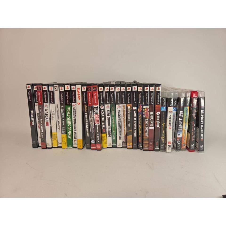 Ps3ps2 31 Game Lot Gaming