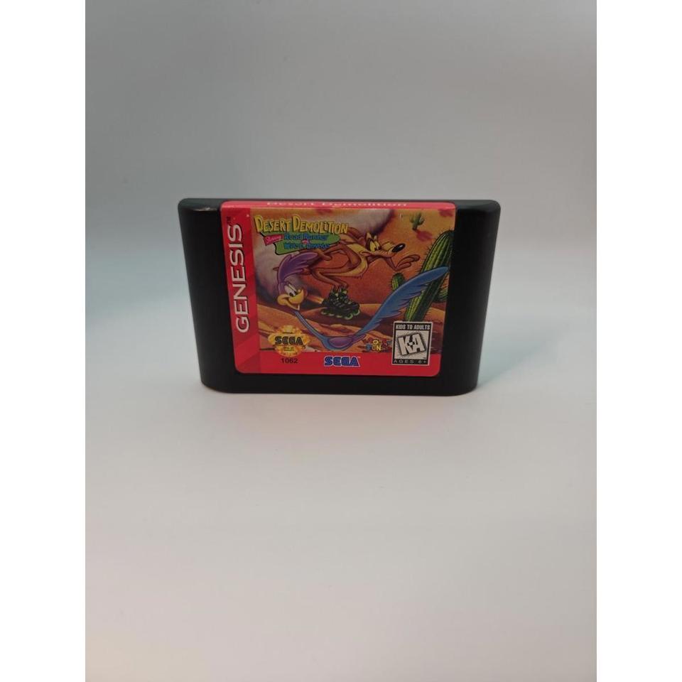 Desert Demolition Sega Genesis Game