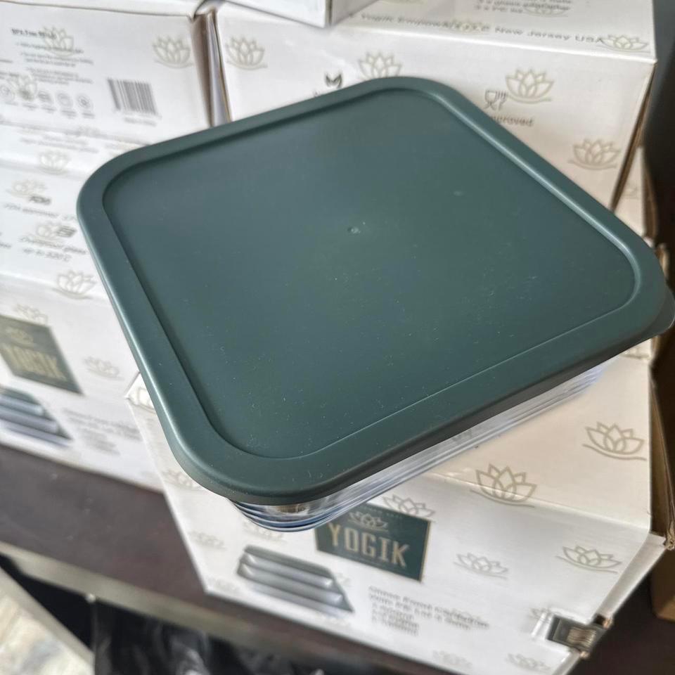 Glass Food Container With Pe 238e 3