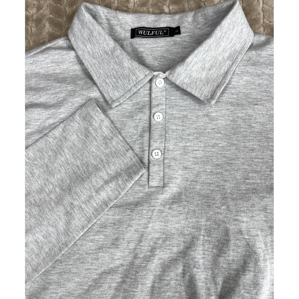 Wulful Long Sleeve Collared Polo 98eb