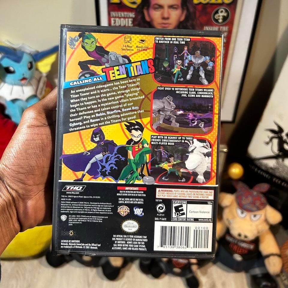 Teen Titans Gamecube Game With 8f3c 2