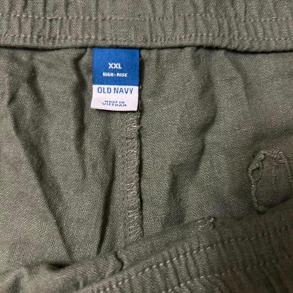 Old Navy Olive Linen Shorts 6d3a 6