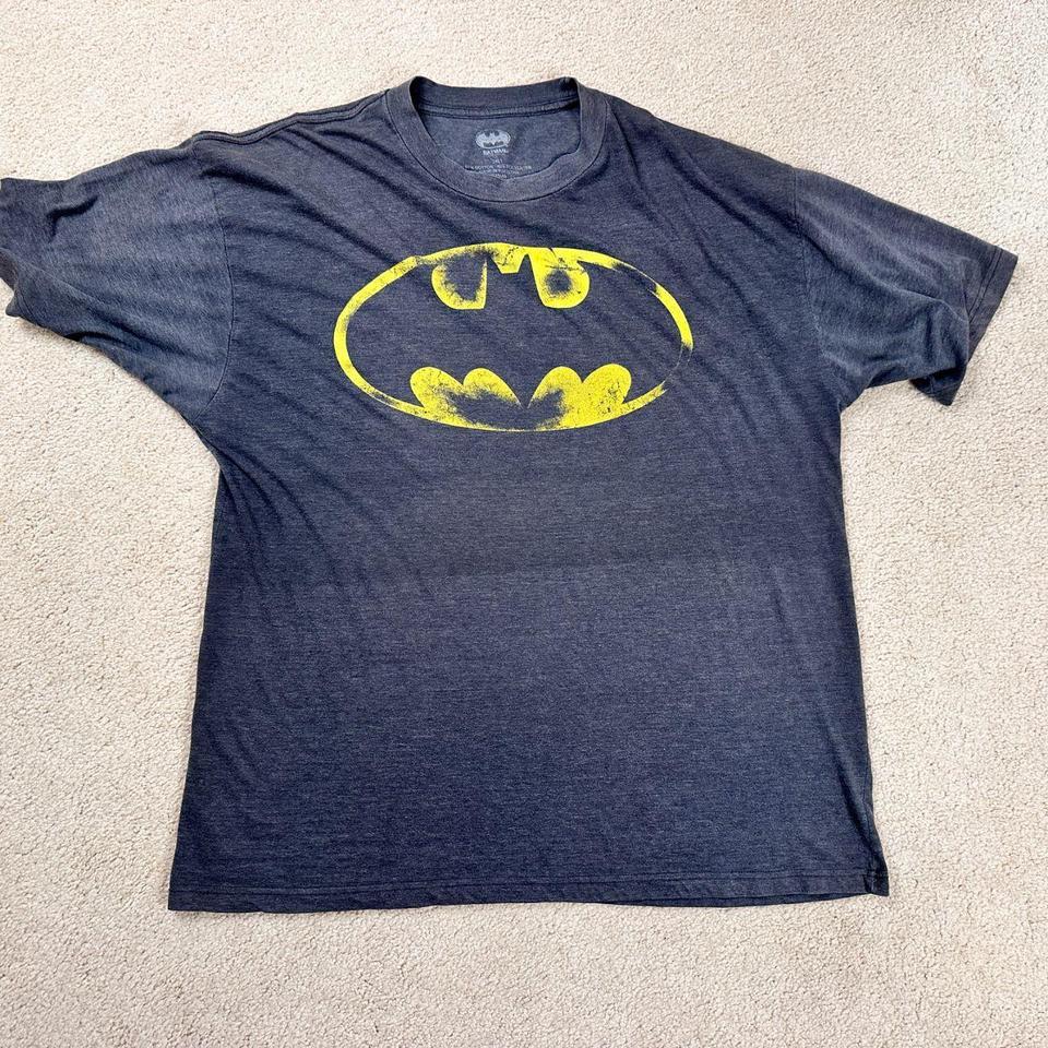Y2k Batman Distressed Faded Batwing 992a