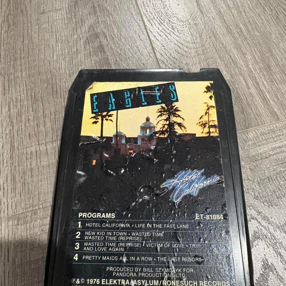 Eagles Hotel California 8 Track Tape D200 2