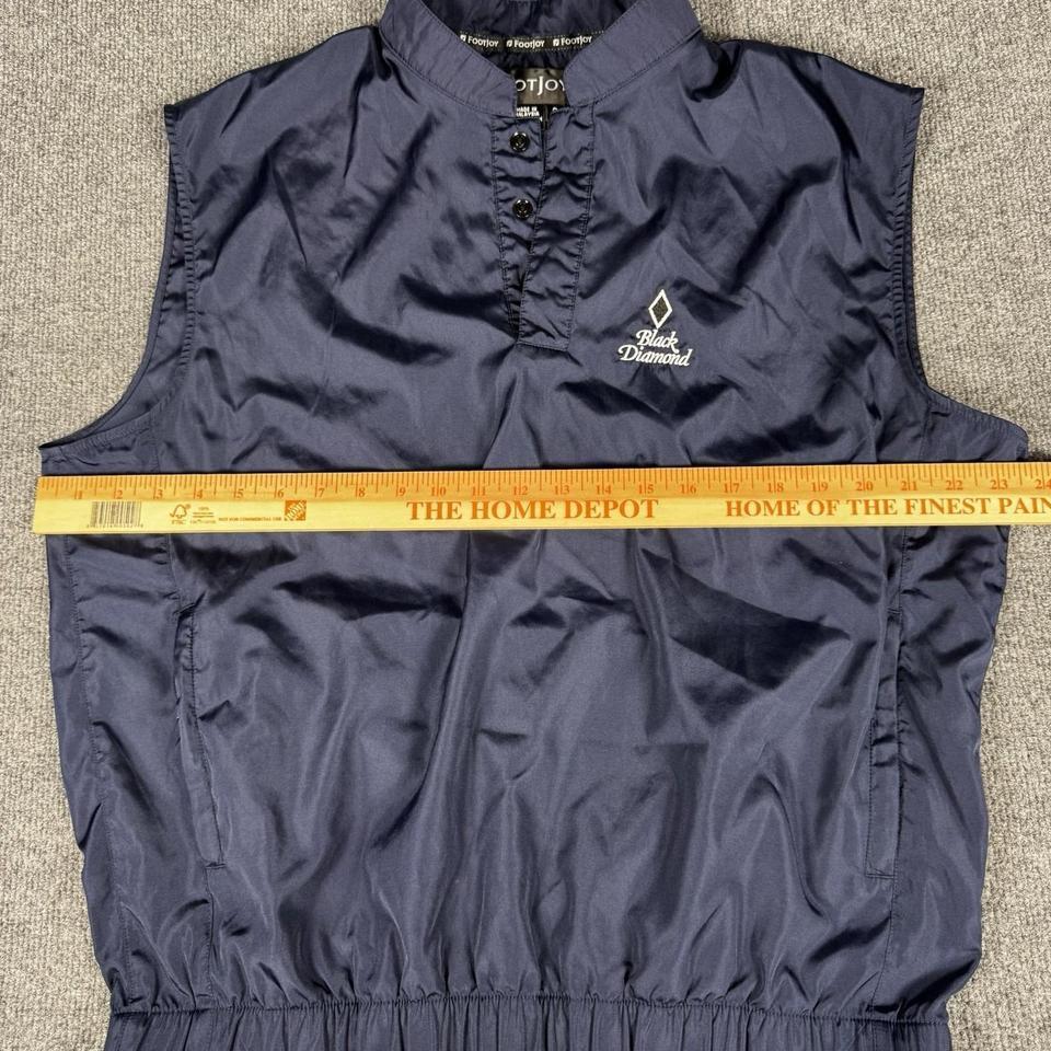 Footjoy Vest Mens Small Navy 7684 3