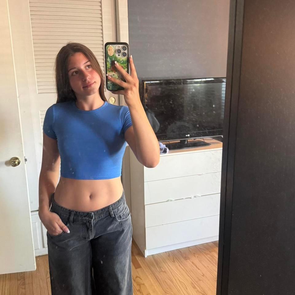 Blue Cotton On Crop Top 316c