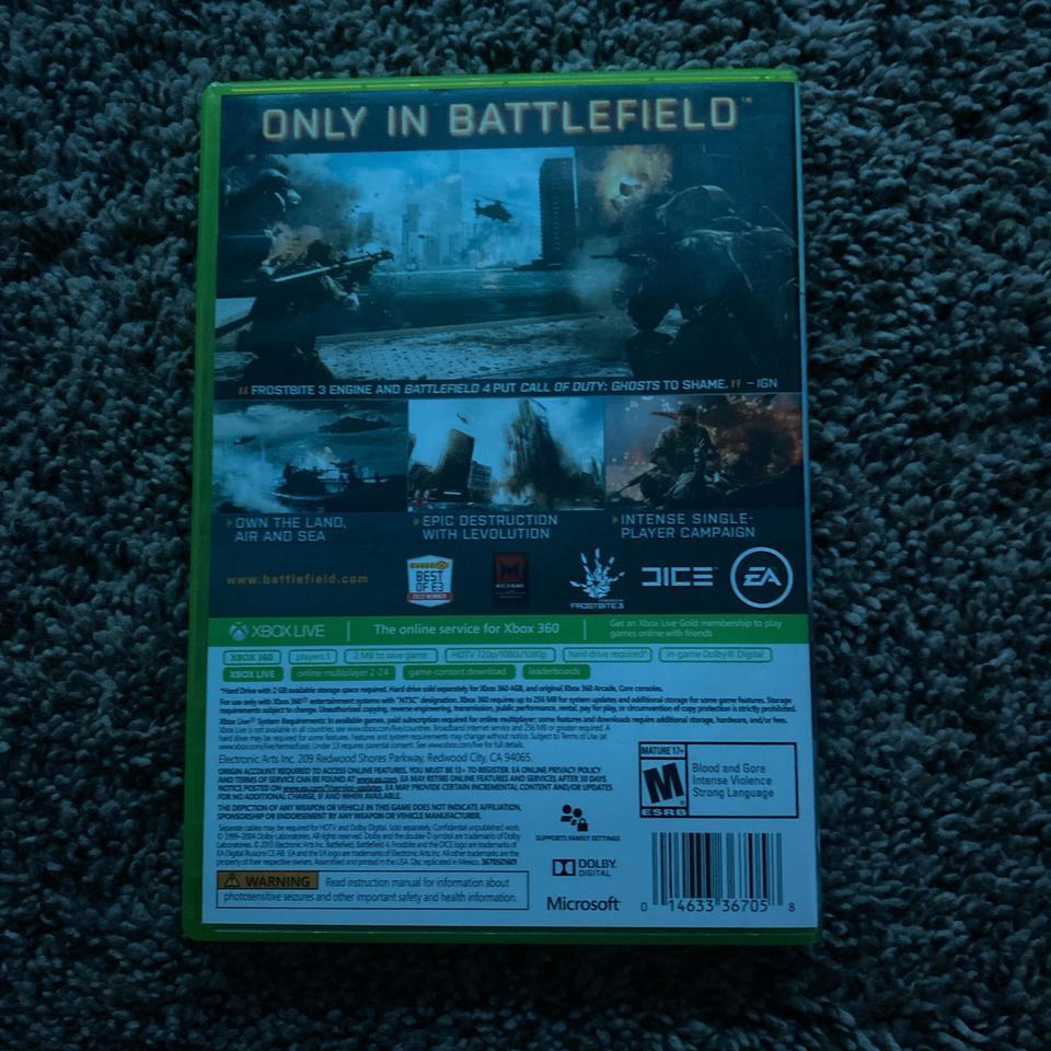 Battle Field 4 For Xbox 4