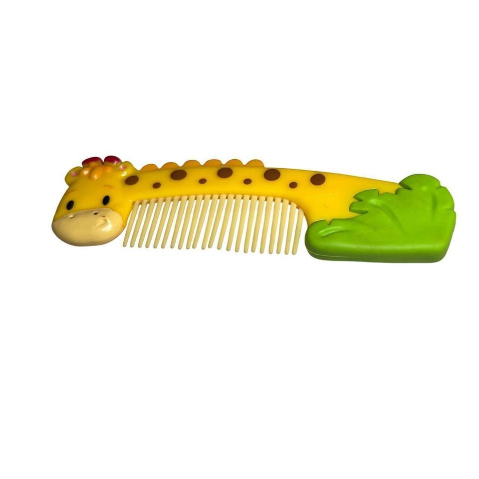 Giraffe Kids Hair Comb Yellow 4f4a 5