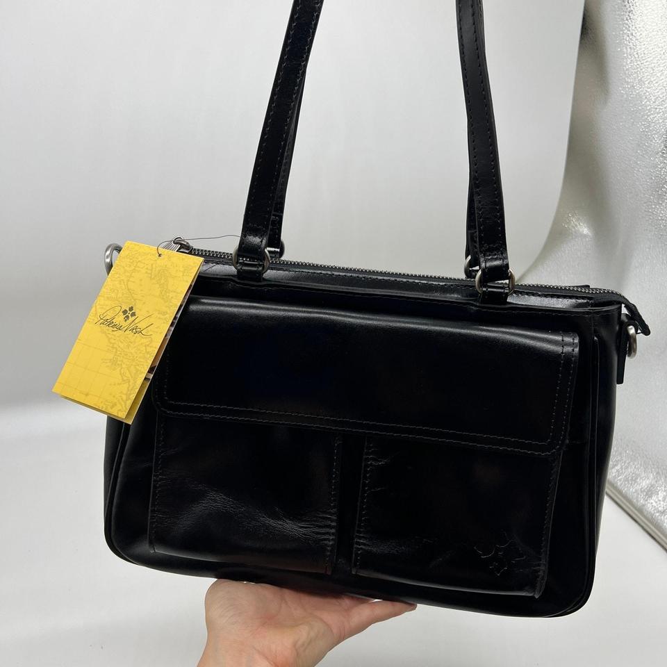 Patricia Nash Leather Rosetti Satchel E443