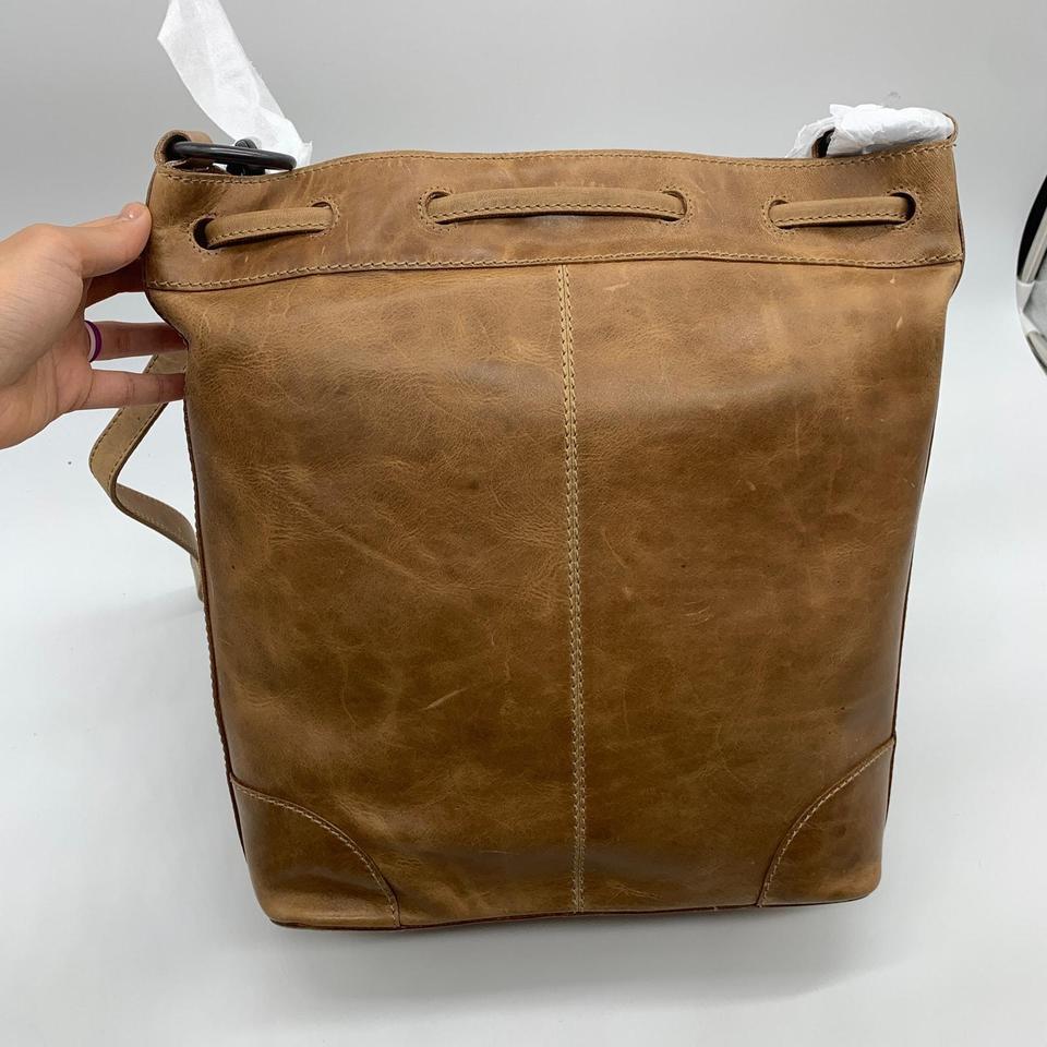 Frye Leather Handbags Melissa Drawstring 6819 3