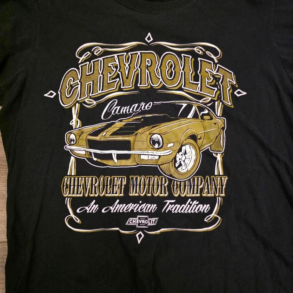 Black Chevrolet Camaro Vtg Graphic 2