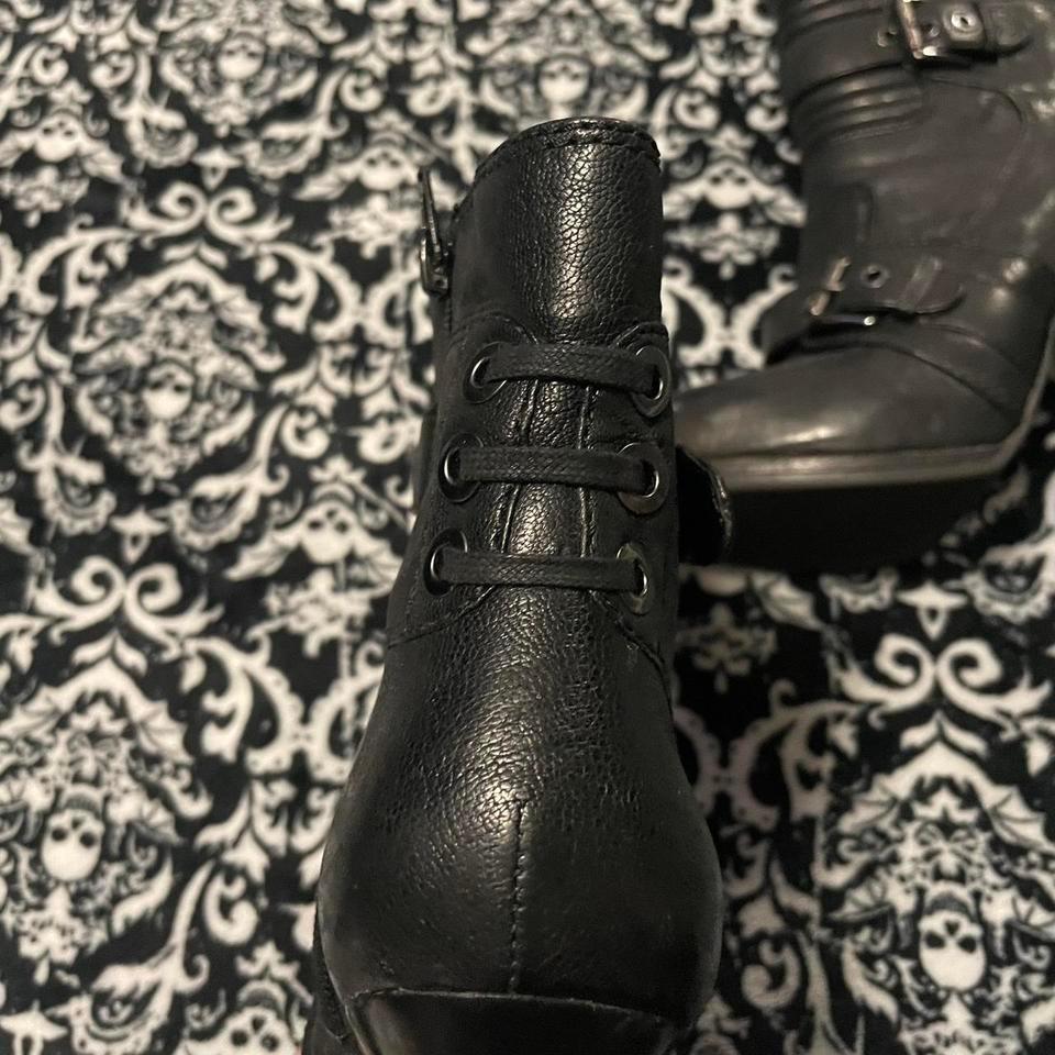 Nine West Disheveled Moto Combat 0e3f 2