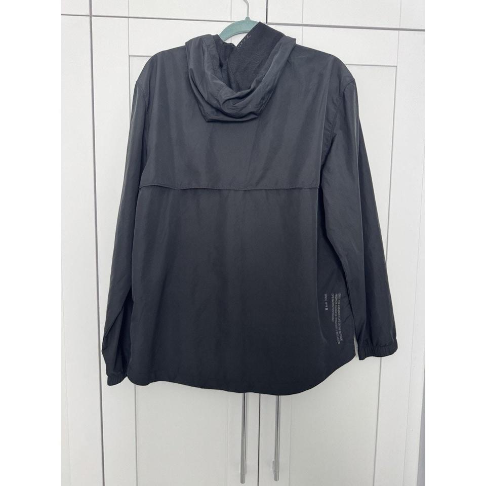 Hurley Black Hooded Windbreaker Jacket 2fa6 2