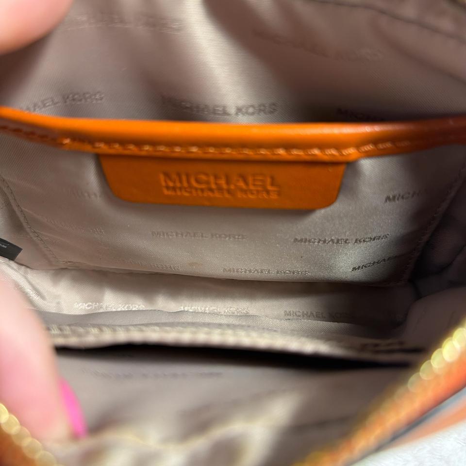 Michael Kors Brown Leather Cross E619 2