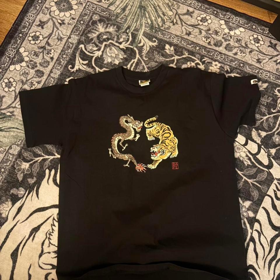 Bape Tiger And Dragon Shirt 84af