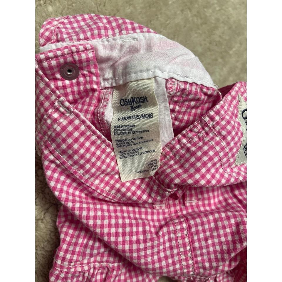 Pink Gingham Bundle Overall Dress 5def 4