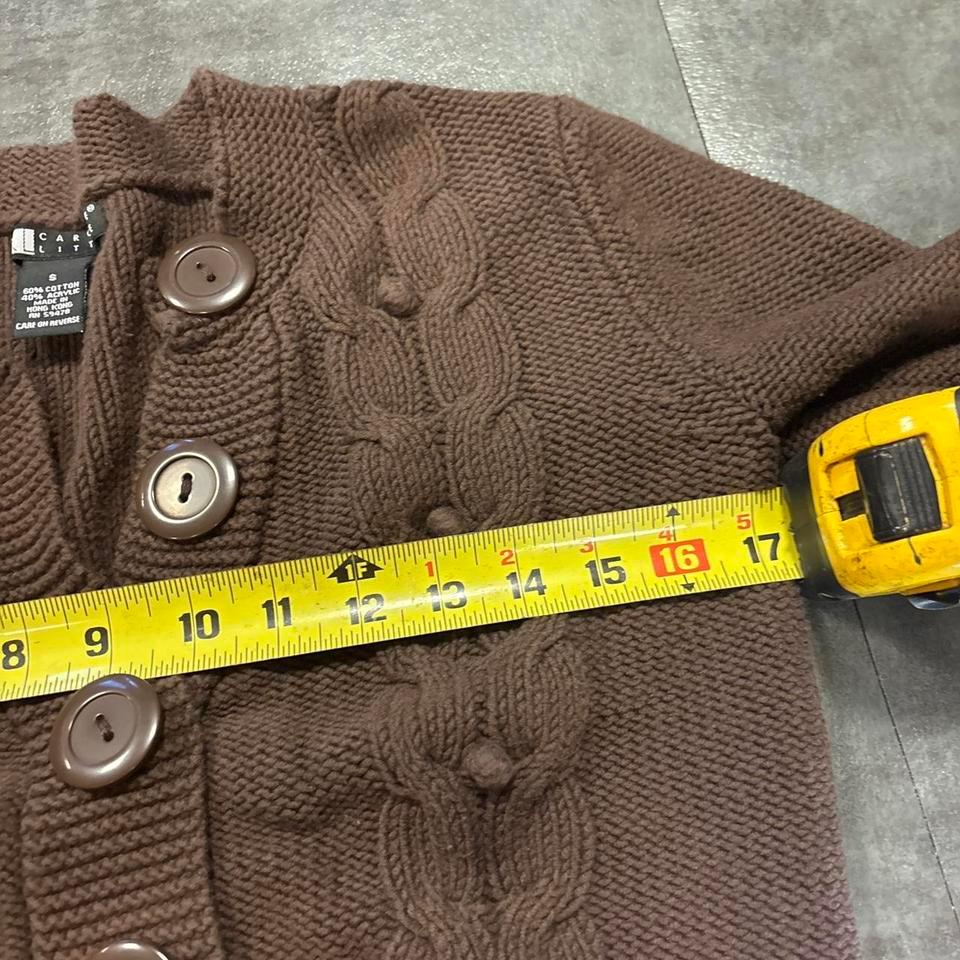 Y2k Cottage Core Brown Cable 37ae 4