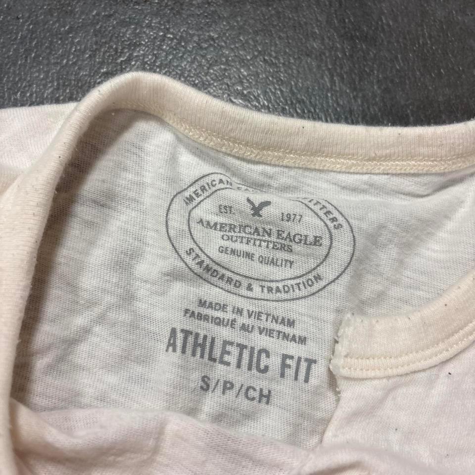 Vintage American Eagle White Long D6f4 4